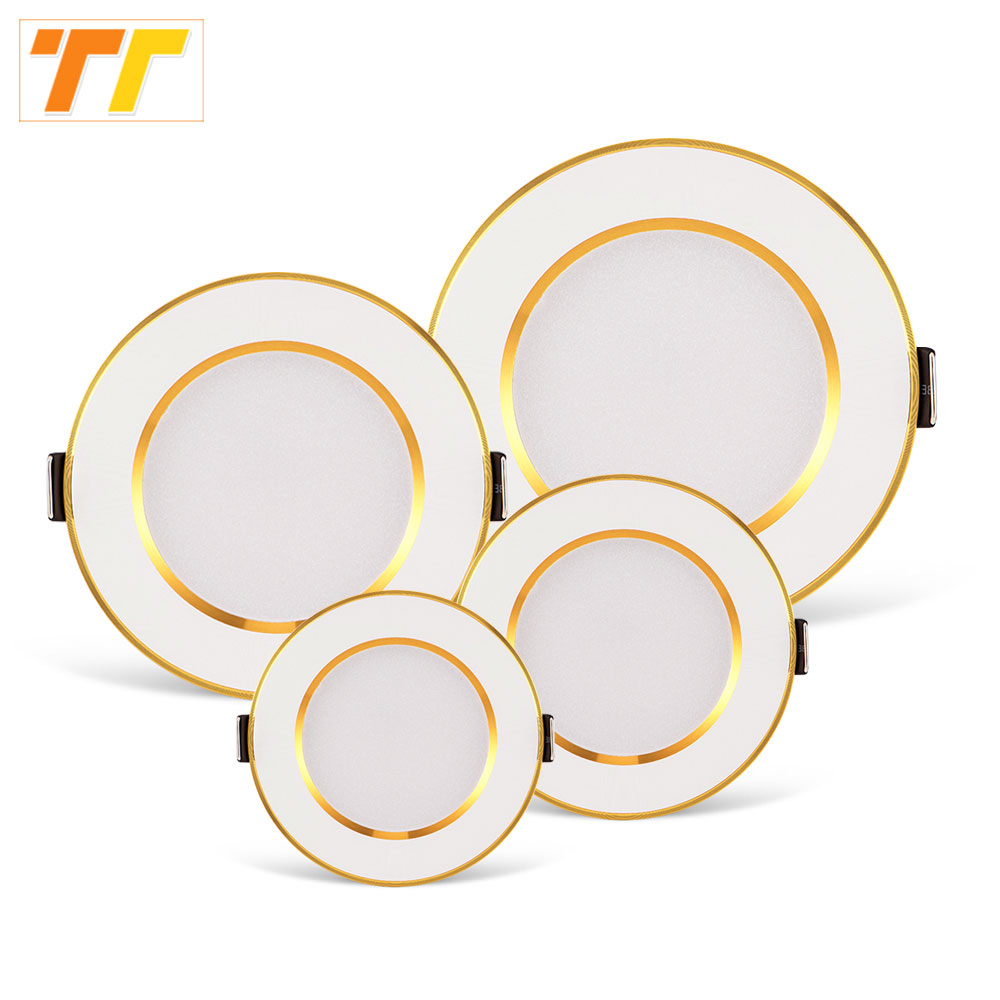 Spot LED Downlight Ceiling Lamp 7W 9W 12W 15W 18W spotlight cold white warm round recessed lamp AC 220V 240V Lighting