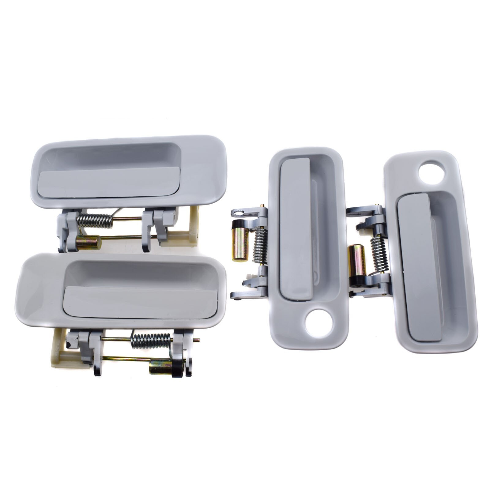 WOLFIGO White Front Rear Left Right Outside Door Handle 69210-AA010 69220AA010 69240YC030 69230AA010 for Toyota Camry 1997-2001