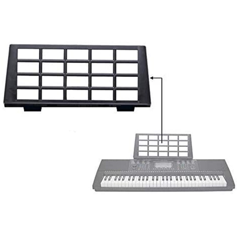 Keyboard musik score stand ark musikinstrument dele bærbar holdbar holder egnet
