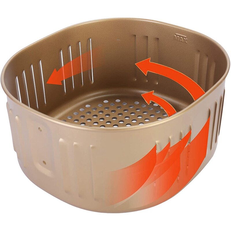 Air Fryer Replacement Basket for Power XL DASH Gowise USA Cozyna 5.5Qt Air Fryer,Air Fryer Accessories