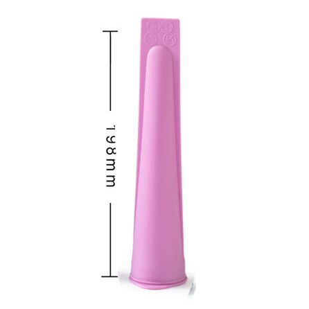 Home-Made Ice Cream Molds for Children's Cute Silicone Frozen Ice Cube Set for Making Ice Cream Sorbet Popsicle Kitchen Tools: purple