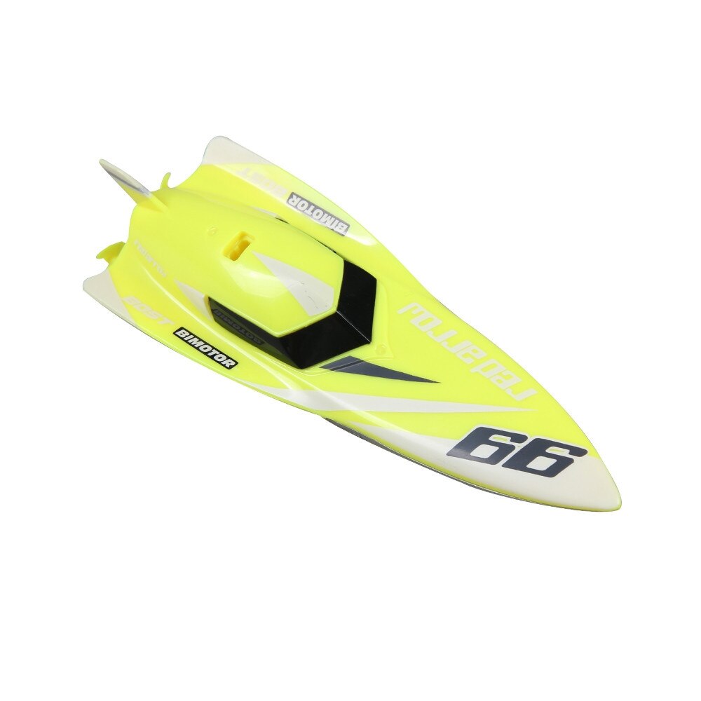 Functie Vaste Snelheid Cruise Remote Contro Boot Afstandsbediening Boot Rc 4CH 2.4G Racing Waterdichte Afstandsbediening Outdoor Speelgoed #6: YELLOW