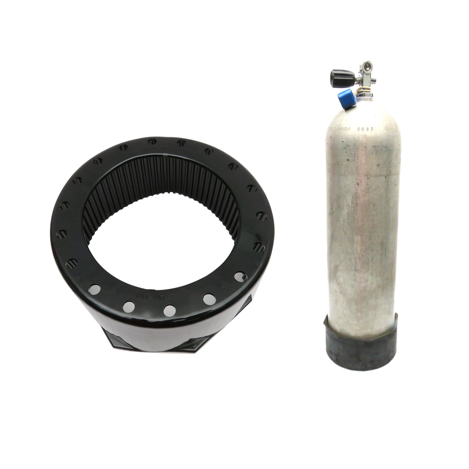 7.5 inch Rubber Scuba Diving Cylinder Tank Boot for 12L Steel Tank