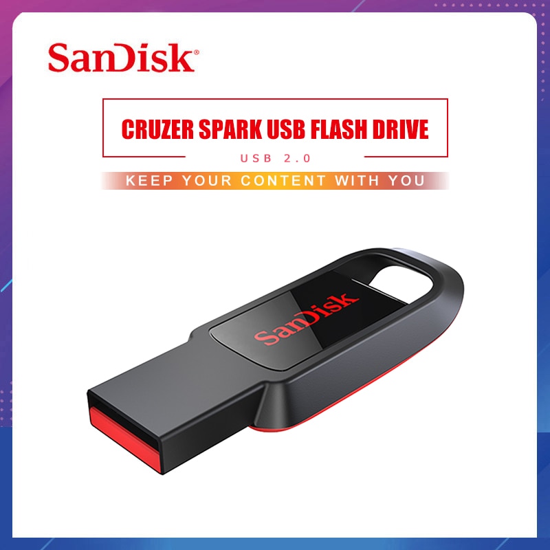 SanDisk pen drive unidad flash USB 3,0 USB de metal 16GB 32GB 64GB de memoria USB 2,0 de 128GB de disco U 256GB pendrive USB stick