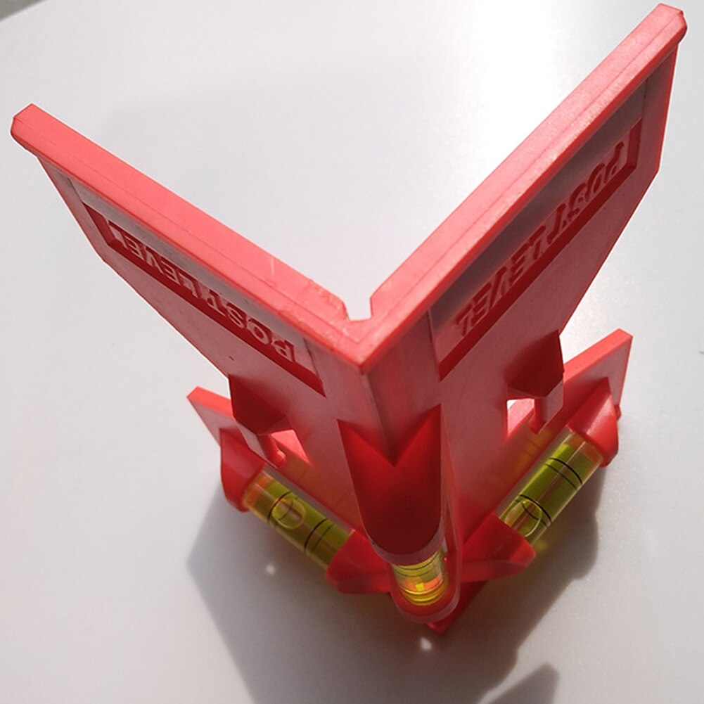 120 mm Adjustable Post Spirit Level Fence Magnetic Horizontal Vertical Folding Tool 90 Degree Foldable Cylinder Magnetic Level