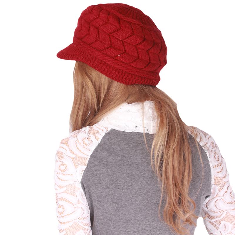 Winter Vrouwen Hoed Luxe Gebreide Hoeden Vrouwelijke Zachte Hoge Elastische Warm Caps Mutsen Hoofddeksels Meisje Cap Effen Kleur