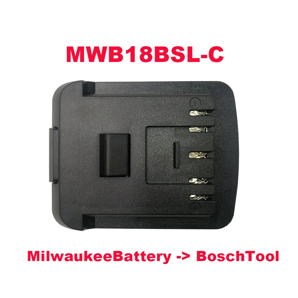 Adapter for bosch 18v verktøy for dewalt makita milwaukee aeg ridgid devon worx black decker porter kabel stanley li-ion batteri