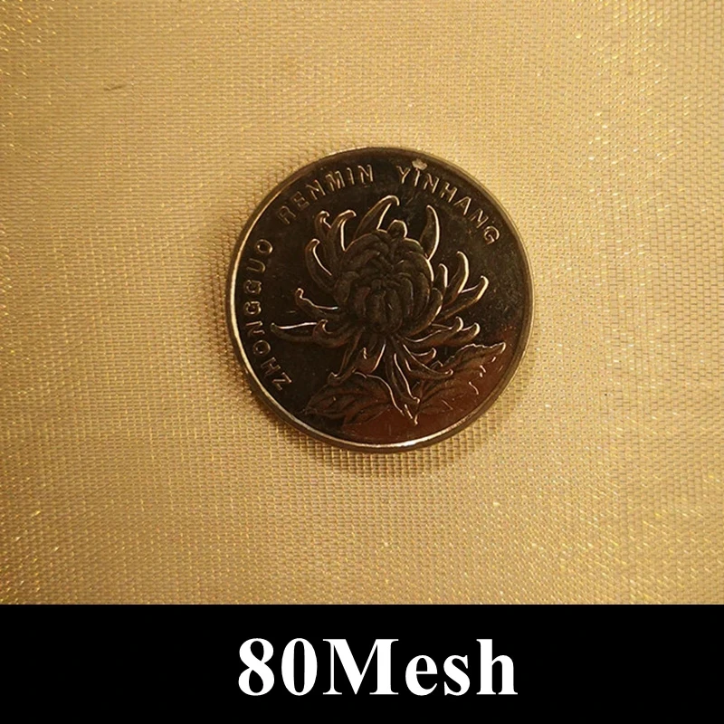 Fil métallique tissé en laiton, 20 à 200 mailles, tissus de protection, fil de cuivre, filet filtrant, outil d'écran de Signal Non magnétique: M / Bleu