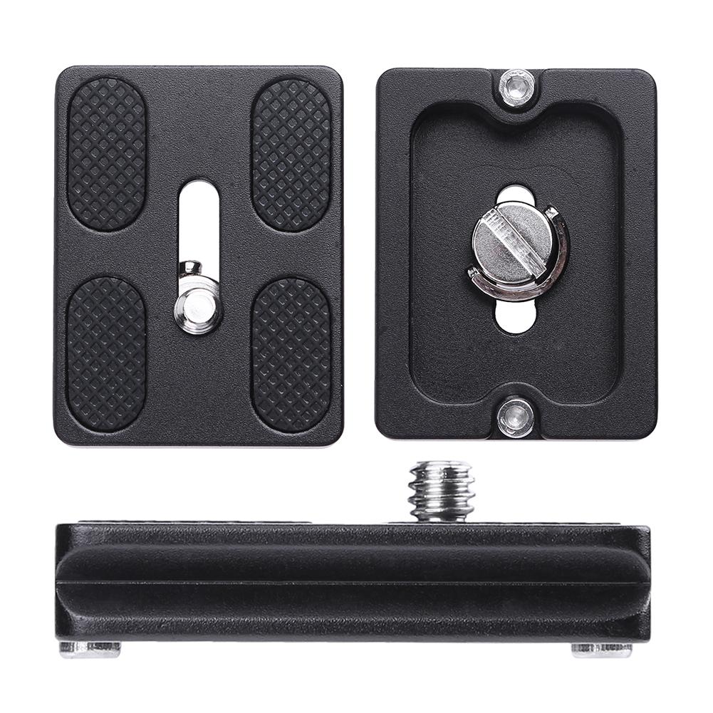 Vodool Universele PU-50 Metal Quick Release Plate Camera Statief Adapter Mount Plaat Board Voor Benro Arca Swiss Statief Balhoofd