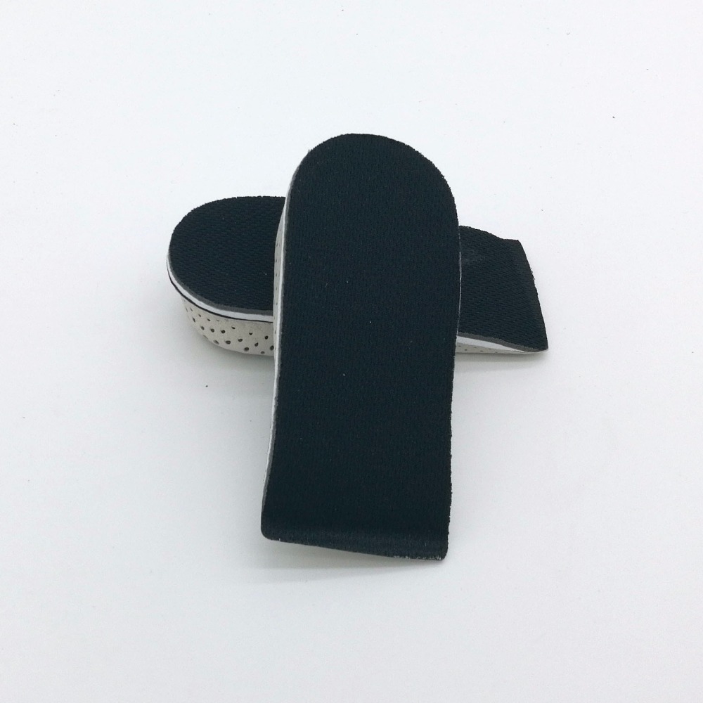 Demi-semelle respirante pour chaussures de sport, 3 paires de semelles unisexes, rehausseur de hauteur de 2 à 4cm