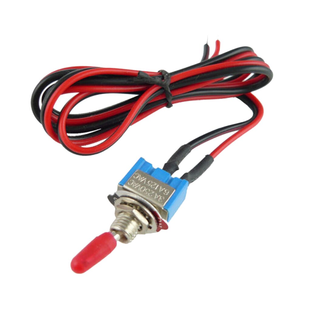 Pre-Wired On/Off Mini Toggle Switch Leads Includes Switches 24