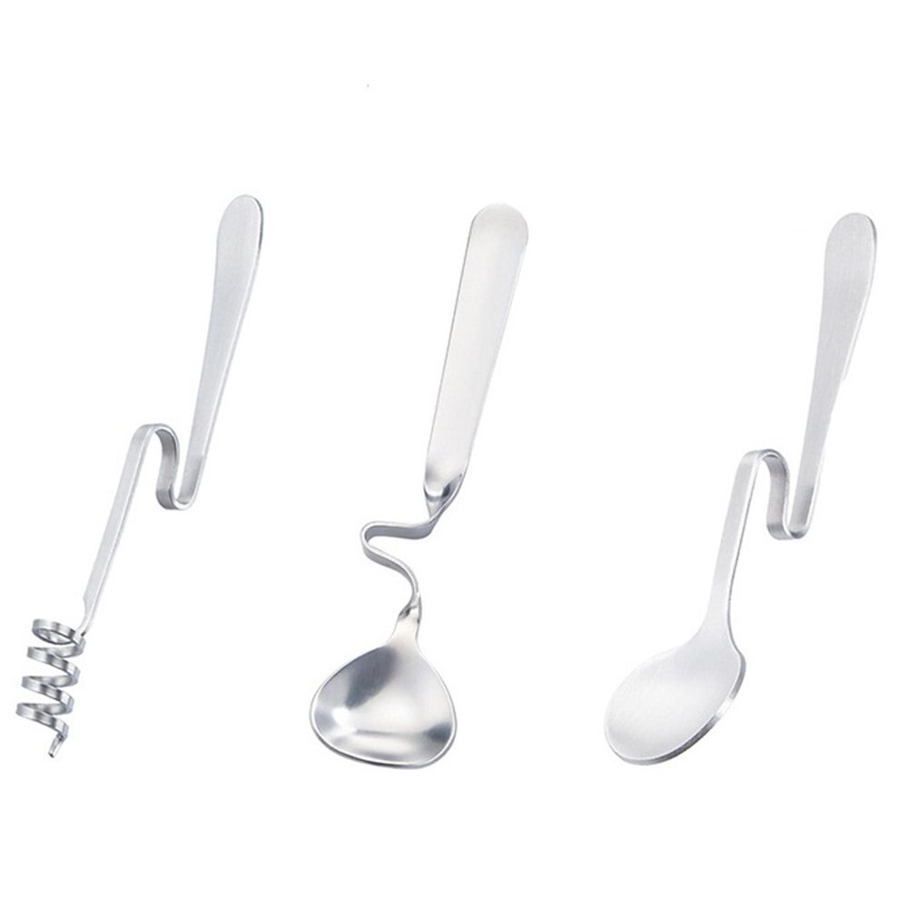 3 Stks/set Rvs Honing Lepel Honing Dipper Siroop Dipper Stick Server Voor Honing Pot Jar Container