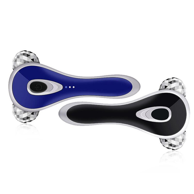 Electric Massage Roller USB Charging Face Lifting Skin Tightening Roller Body Slimming Massager Three Levels Sonic Vibration