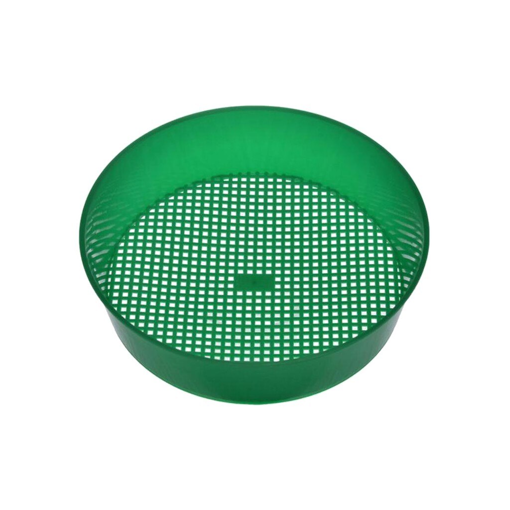 Garden Soil Filter Jardin Net Sifter Plastic Soil Sieve Filter Mesh for Plant Soil Stone Sifting Home Garden Tools