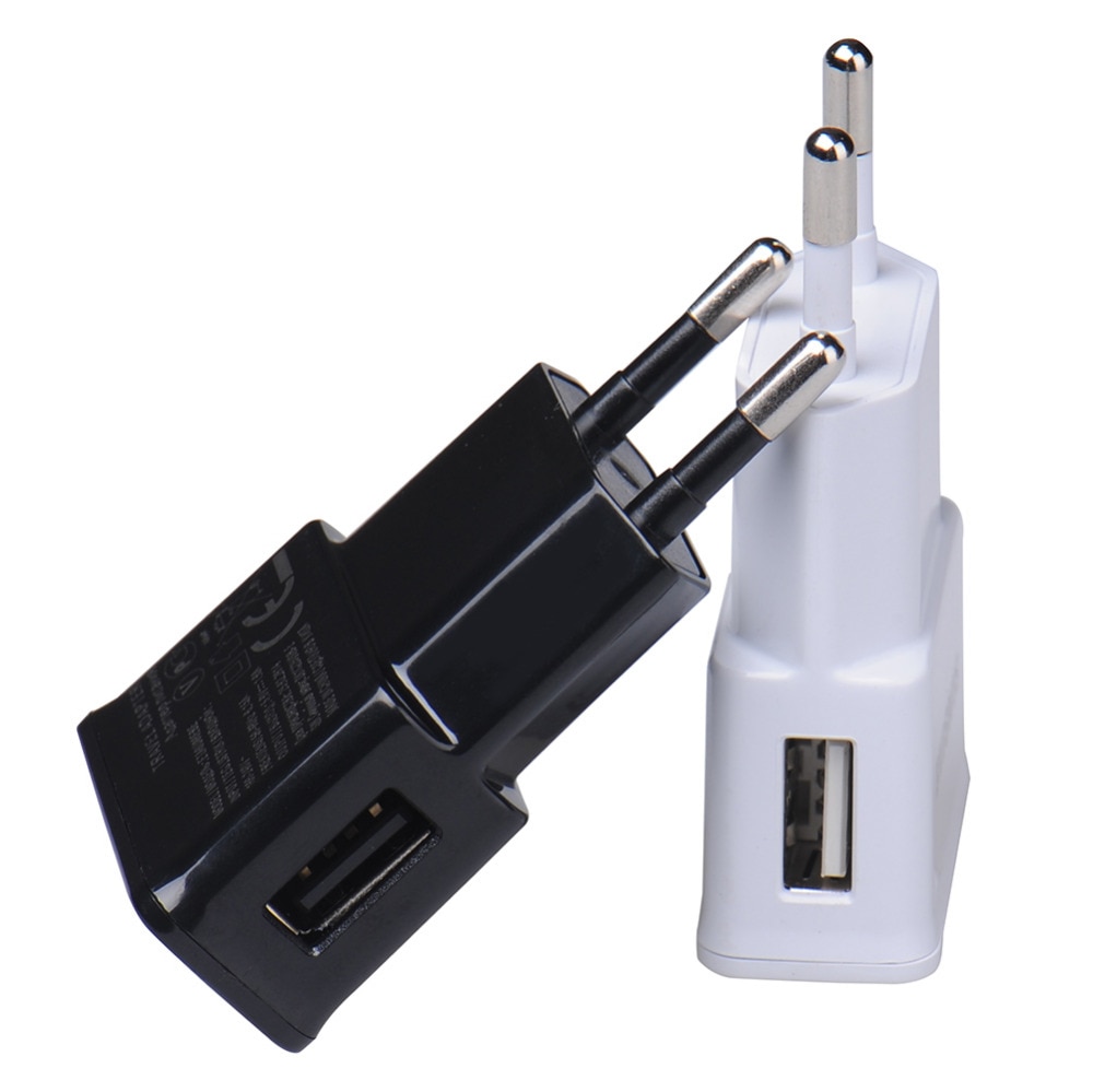 Adaptateur de prise ue nouveautés chargeur de téléphone portable 5 V/1A USB chargeur mural de voyage dock d'alimentation ca pour Samsung Galaxy S4 S3