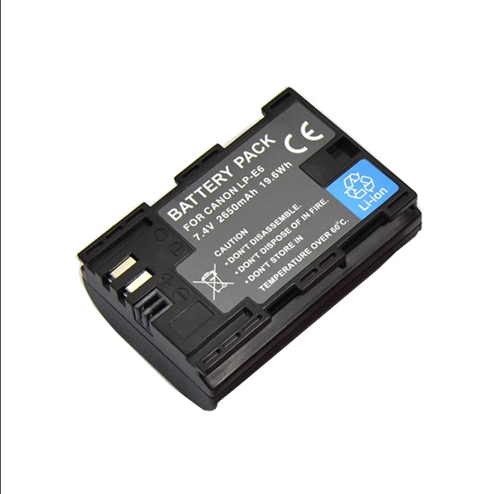 LP-E6 LPE6 E6N Camera Battery For Canon EOS R R5 R7 R6 R5C 60Da 60D 70D 80D 90D 5DSR 5Ds 5D 6D 7D Mark II LP-E6 Battery Charger
