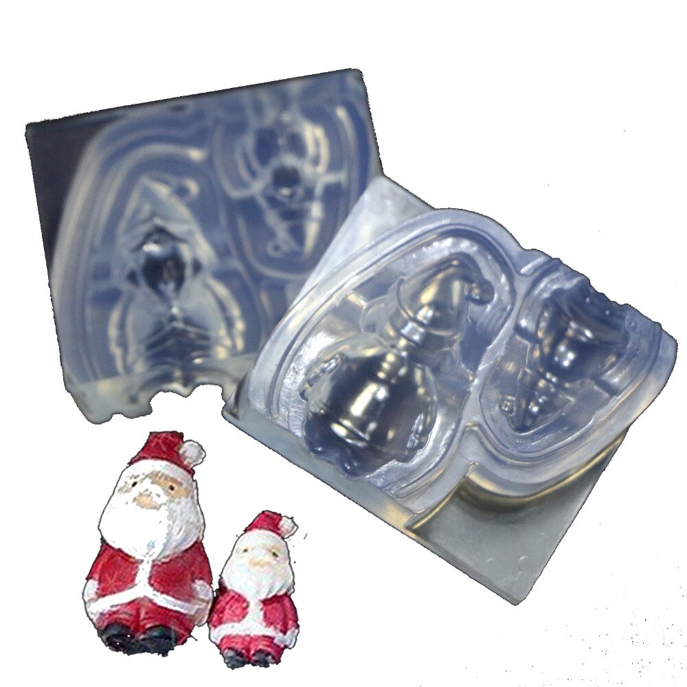 Clear Silicone DIY Santa Claus Mold For Epoxy Resin Jewelry Making Craft Tools resin molds forjewelry