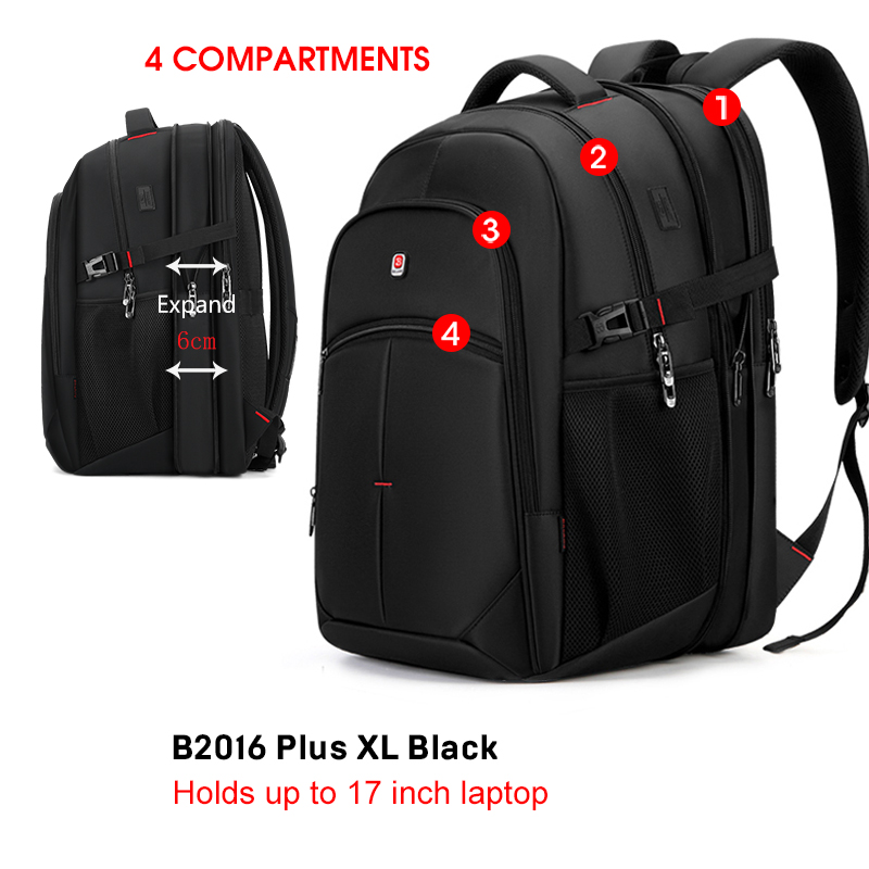 BALANG Laptop Backpack Men Women Bolsa Mochila for 14-17Inch Notebook Computer Rucksack School Bag Backpack for Teenagers