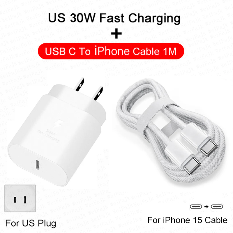 Apple Magsafe Originele draadloze oplader voor iPhone 16 15 14 13 12 11 Pro Max X XS XR 8 Plus Snel opladen Type C Charge Lightning-kabel: Black