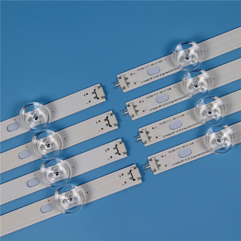 Tira de retroiluminación de TV para LG 42LB630V 42LB631V 42 "Kit de reparación de tiras LED barras de retroiluminación para LG 42LB631V-ZL 42LB630V-ZA bandas de lámparas