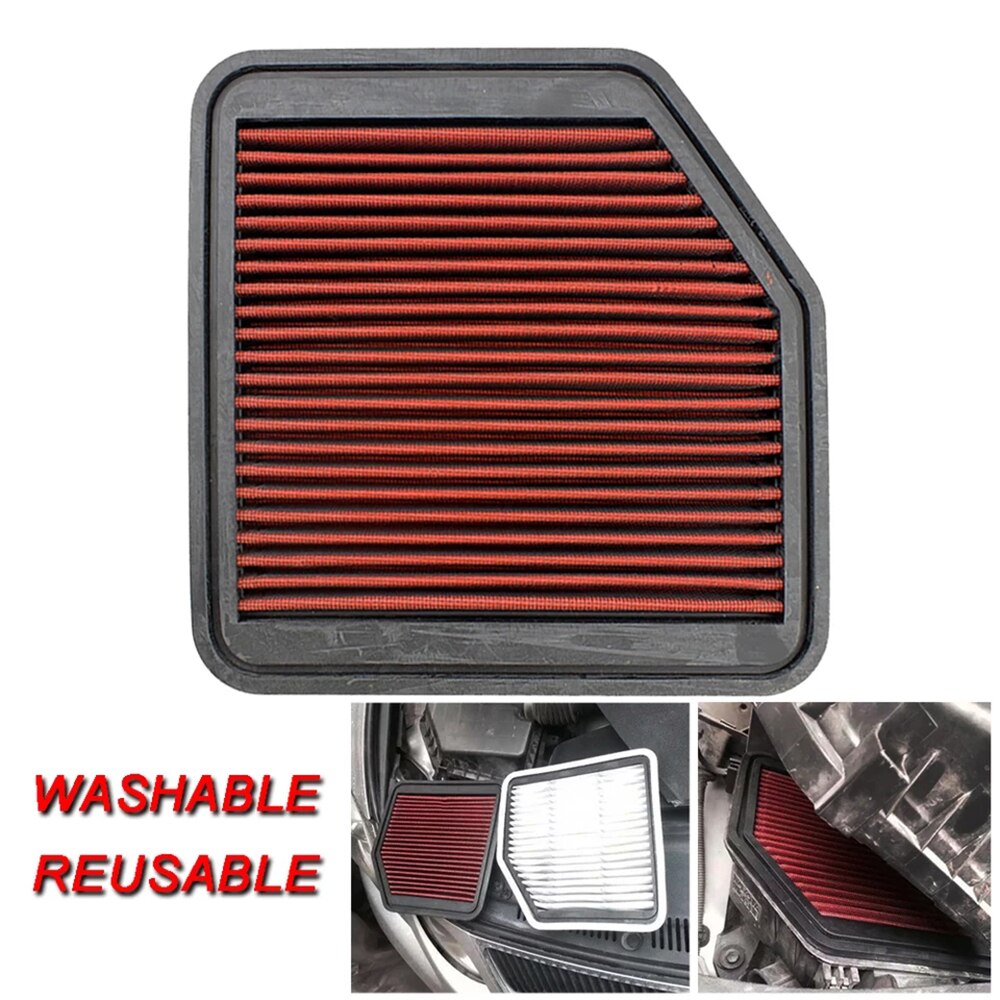 Bil kald luftinntak filtre ytelse erstatning panel luftfilter passer til lexus  er250 er350 gs350 toyota reiz merke x rav 4