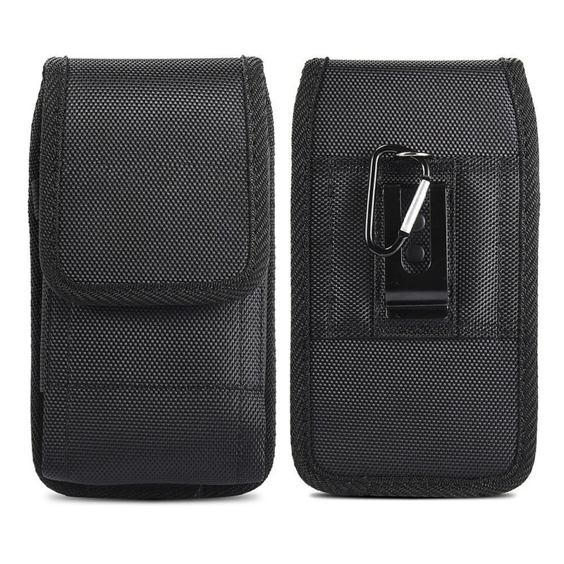 Phone Pouch Oxford Cloth Bag For Samsung galaxy Note 10 Plus Note 9 8 7 5 4 3 2 S3 S4 Case Leather Cover Flip Waist Holster Belt