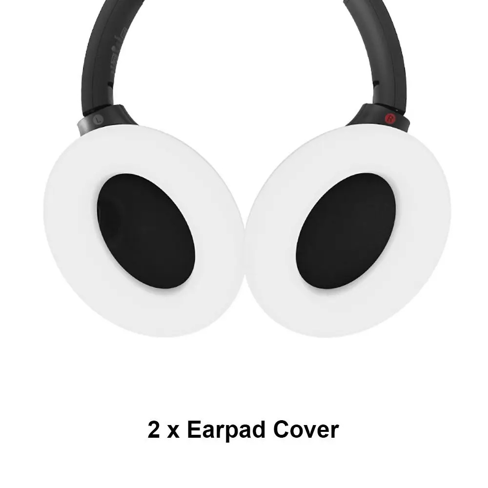 de almohadillas para los oídos, funda protectora de silicona a prueba de golpes para haz de cabeza, antipolvo, suave para auriculares WH-1000XM4: Marrón