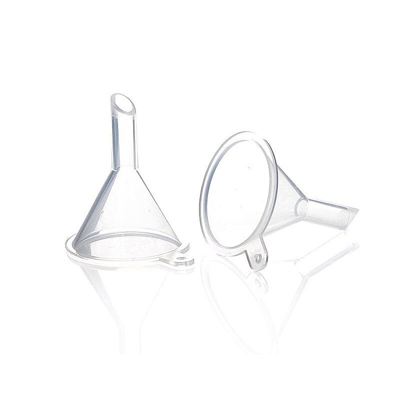 Mini Transparent Plastic Funnel Hopper Kitchen Cooking Accessories Gadgets Perfume Emulsion Packing Auxiliary Kichen Tool