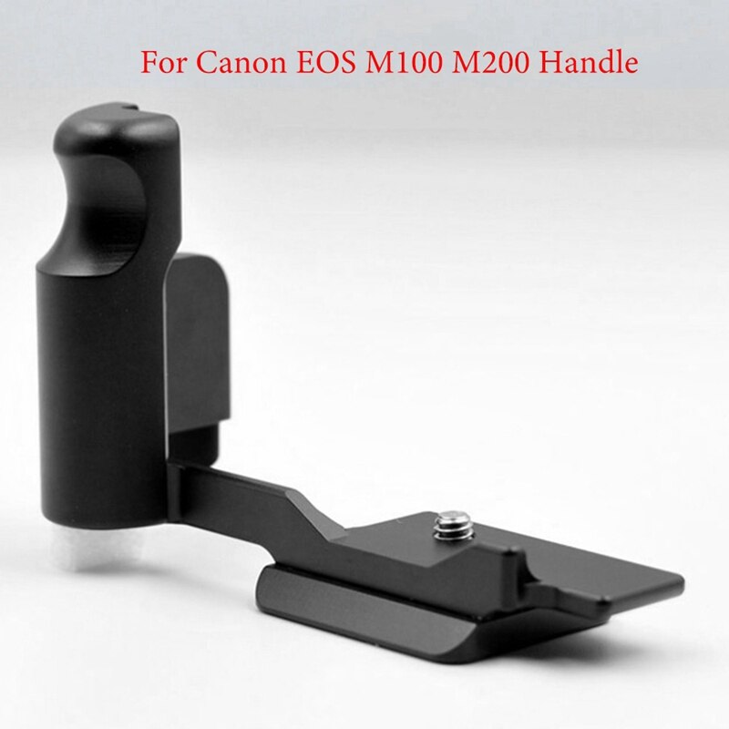 Camera L-Bracket Plate For Canon EOS M100 M200 Camera Quick Release Plate Vertical Shoot Hand Grip Holder Board