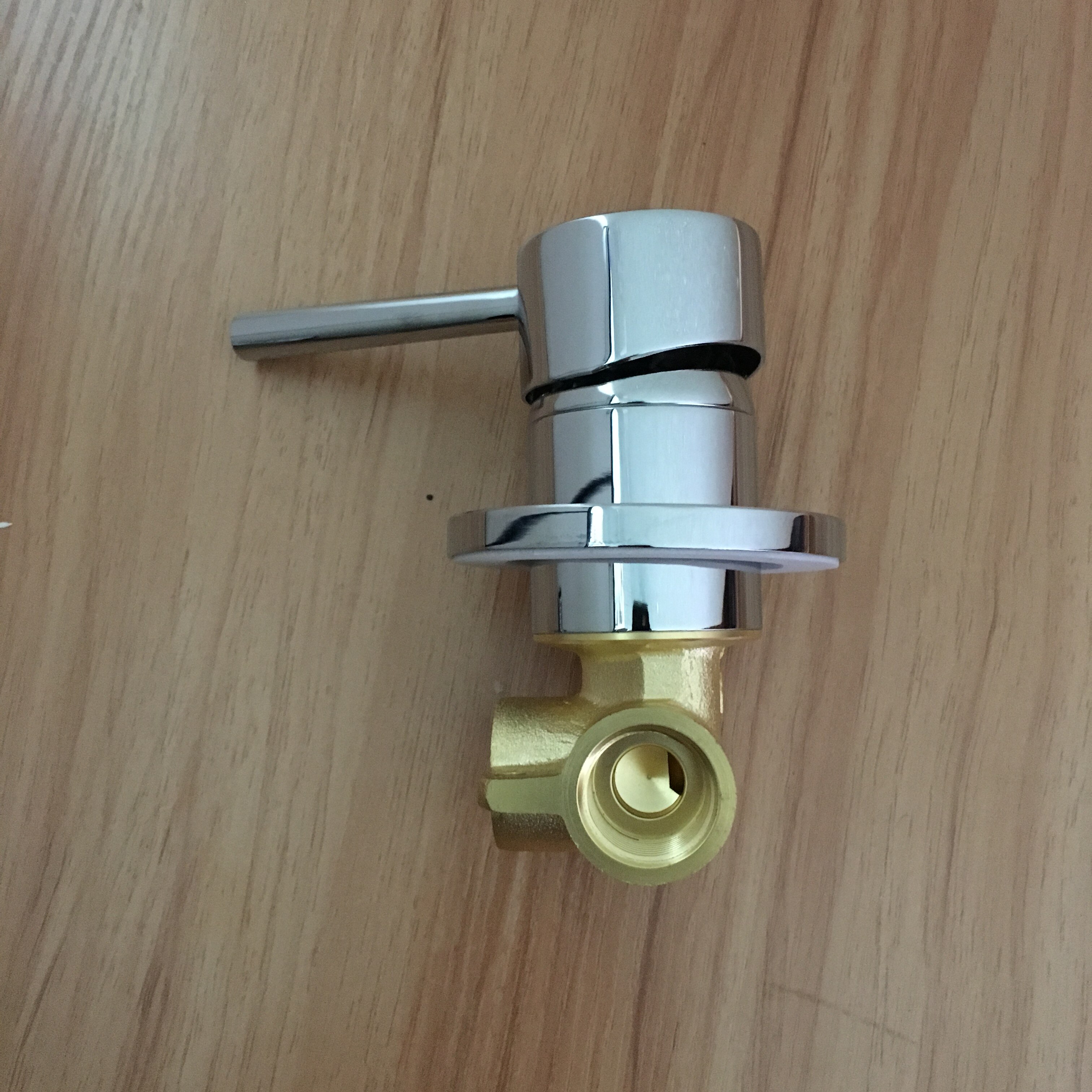 Wall Mounted 2 in 1 Out Mixing Valve For Shower Head Solid Brass Brushed Gold Valve For Split Basin Faucet Matt Black Mixer Tap