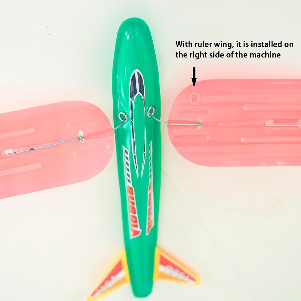 Avion à monter soi-même, cerf-volant en plastique, jouet pour enfants, Sports de plein air, avion à démonter, lancement manuel
