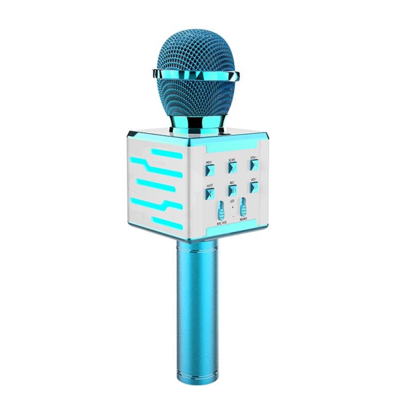 DS868 Wireless Karaoke Microphone USB Player Bluetooth Mic Speaker Perfect Sound Mike For IPhone, IPad, Tablet, Car, PC: 3