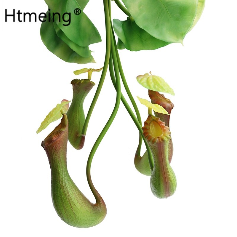 4PCS Nepenthes Artificial Plants Bedroom Decoration Hanging Flower Vine DIY Decor For Home Wedding Banquet Photo Background