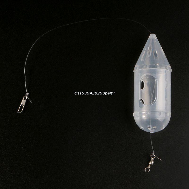 1PC Small Bait Cage Fishing Trap Basket Feeder Holder Catcher For Angler