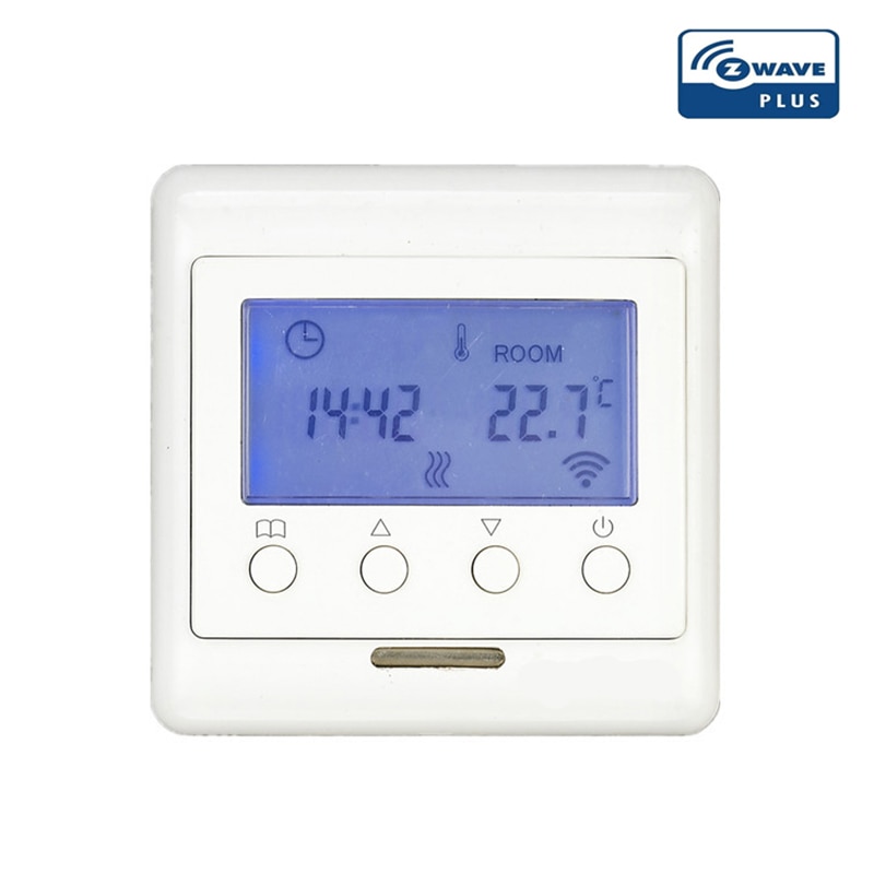 ZWave plus EU868.42MHz Smart Thermostat TZ10.36 electric heating for