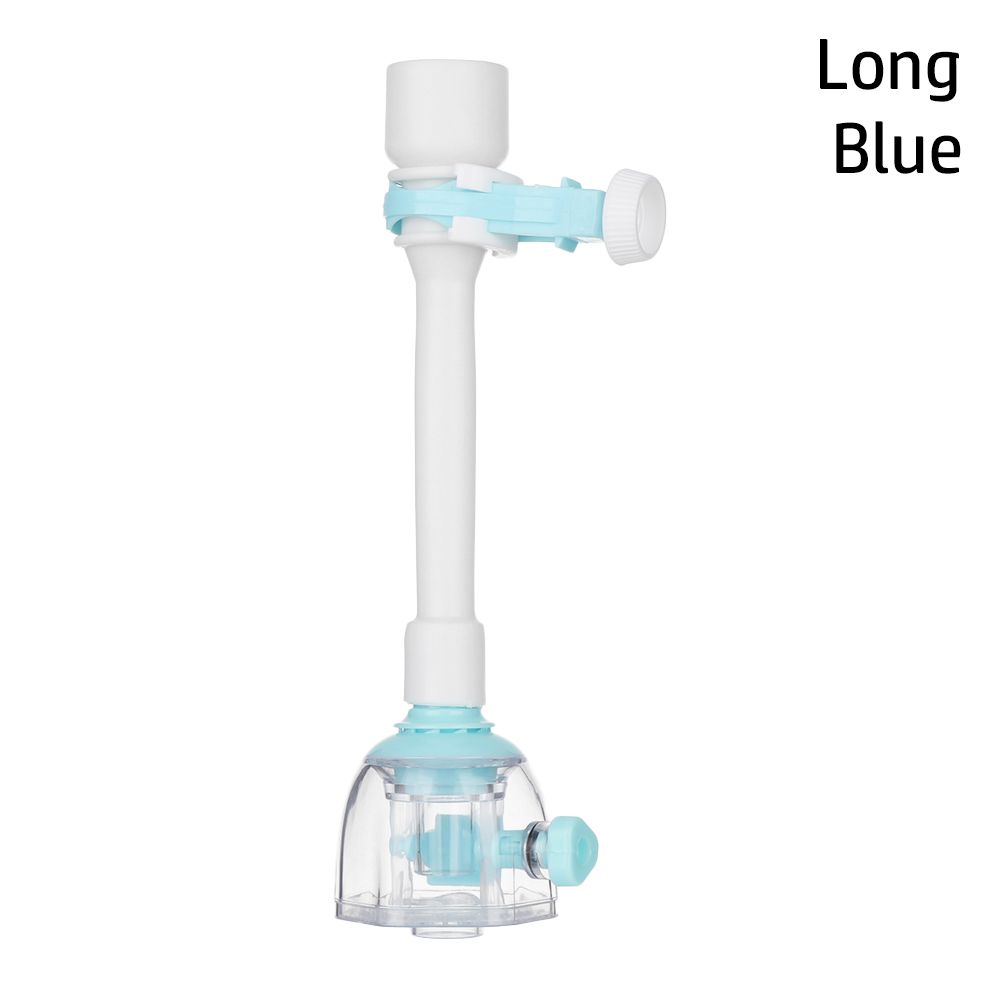 Water-saving Flexible Diffuser Extender Splash-Proof Water Filter Tap Outlet Head Kitchen Faucet Water-tap Extender: Red