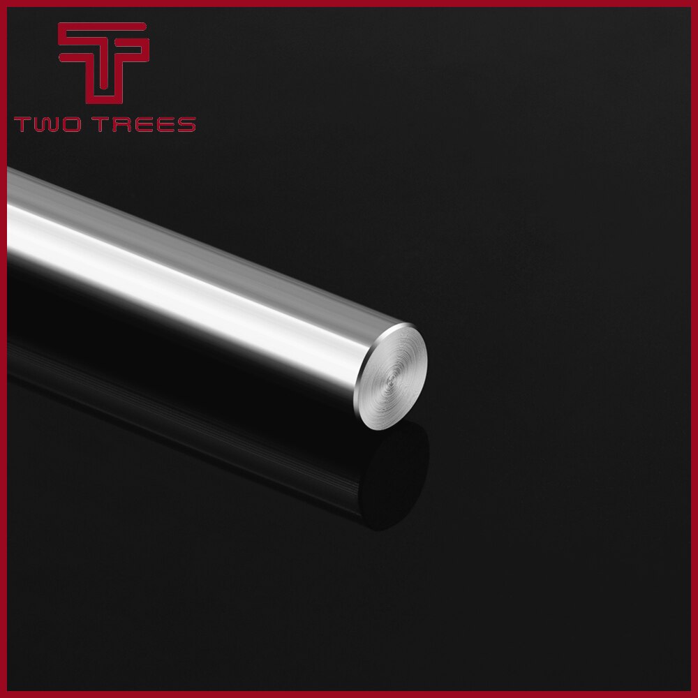 2pcs Optical Axis 300 350 400 500 600mm Smooth Rods 8mm Linear Shaft Rail Cylinder 3D Printers Parts Chrome Plated Guide Slide