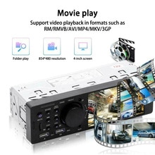 4.1" Car Radio Stereo Replace HD 1 Din Autoradio Multimedia Player WMA Bluetooth AUX In-Dash MP5 Udisk For CSV