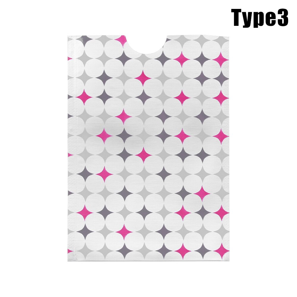 10 stks/partij ID Studenten Bureau Card Case Bescherming Credit Card Houder Anti Rfid Portemonnee Blokkeren Reader Lock Bankkaart houder: Type 3
