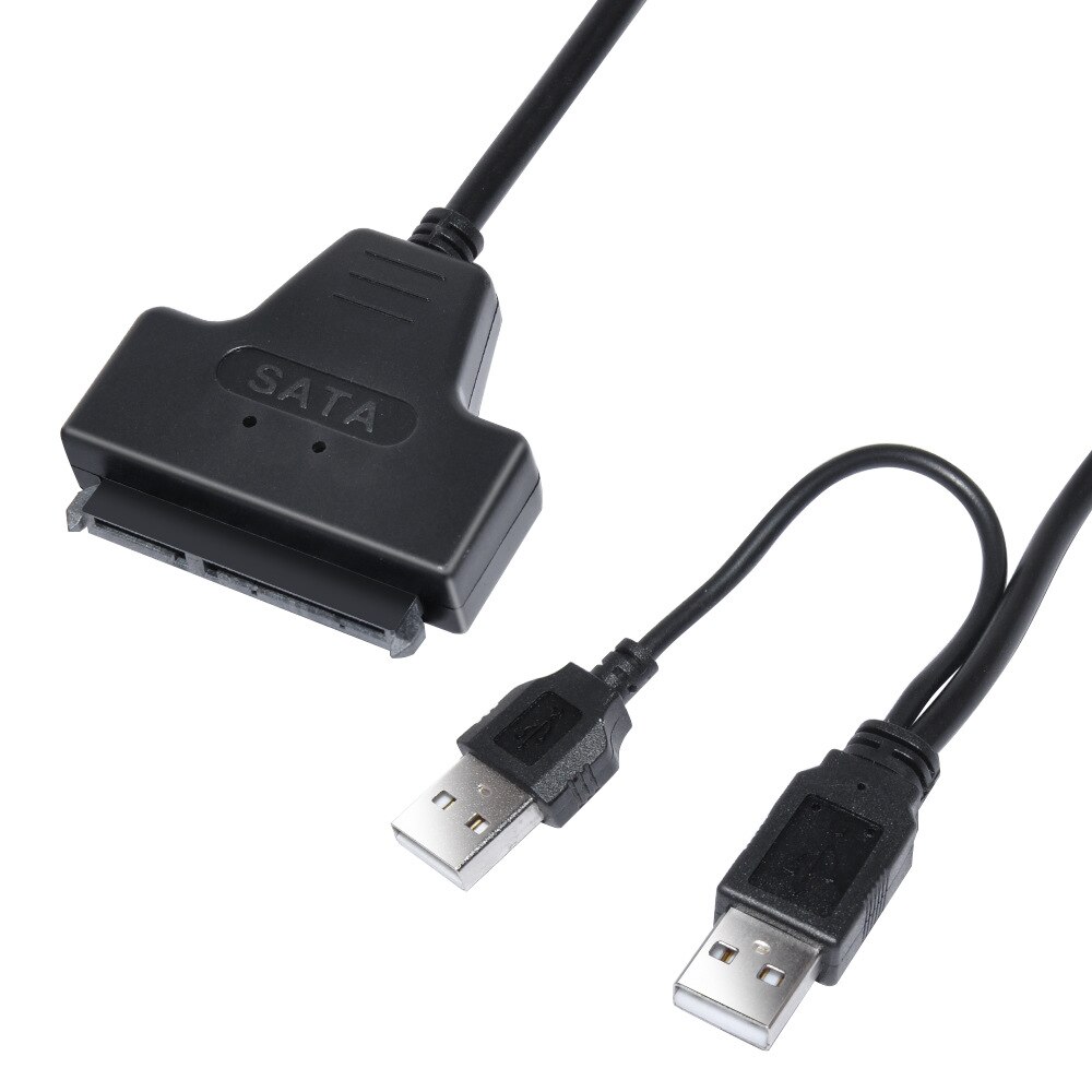 Sata Usb Naar Ied 2.5-Inch Harde Schijf 22pin Turn USB2. 0 Double Headed Add-In Adapter Kabel Hele Set Met Pp Doos