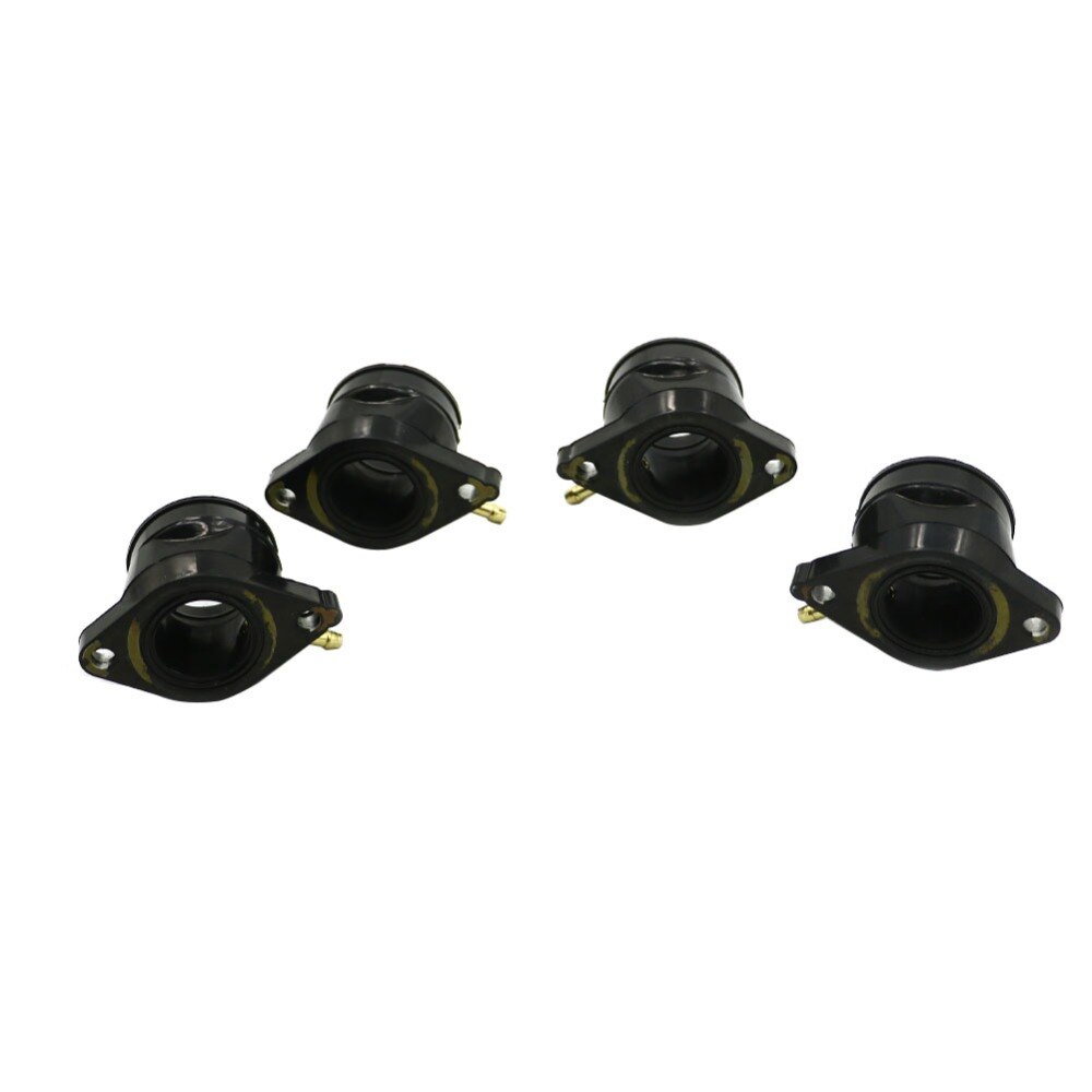 4 piezas del carburador de la motocicleta Intakeface múltiples colas para Yamaha XJ550 XJ 550, 1981, 1982, 1983, 81-83