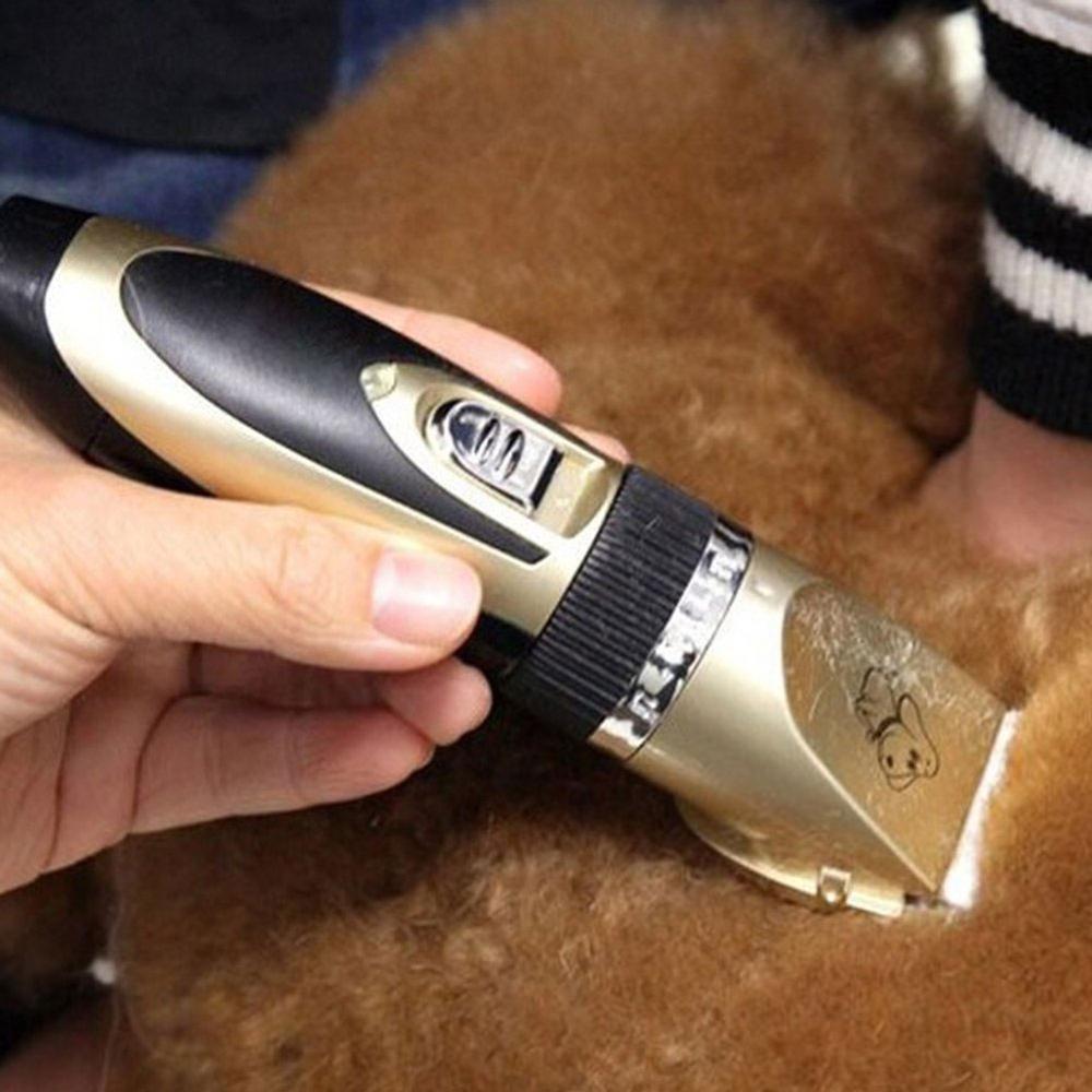 Hondentondeuse, geluidsarme trimset voor honden, katten, paarden, oplaadbare, draadloze elektrische tondeuse voor huisdieren