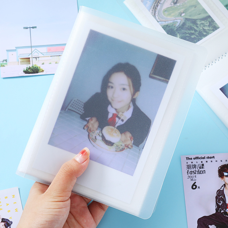 Album photo transparent Kpop, porte-carte photo, idole étudiante, livre de renforcement, 3 po, 4 po, 5 po