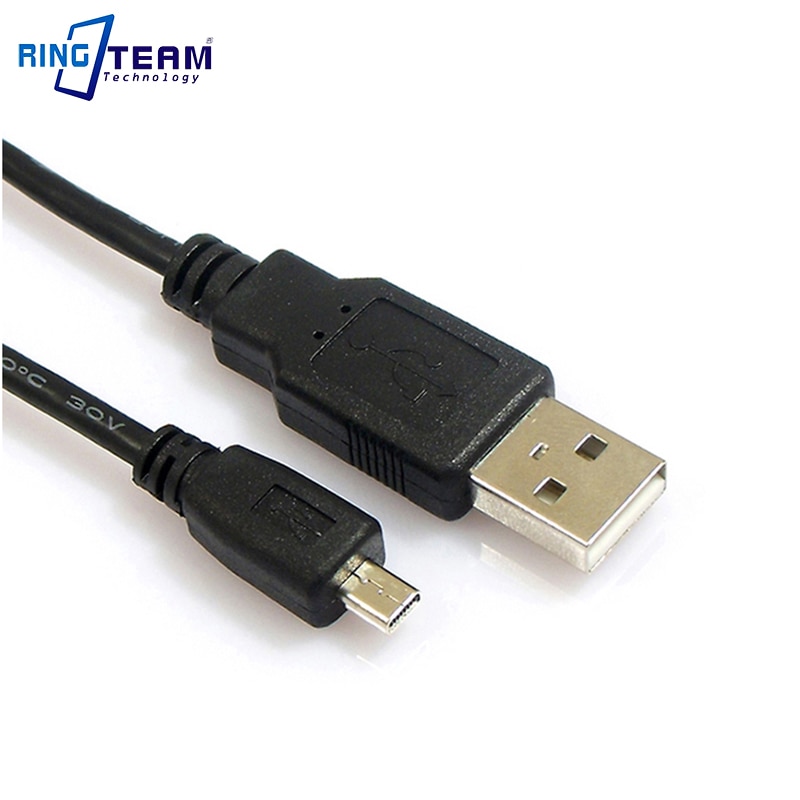 Cable de datos USB dedicado para cámara Sony DSLR A100, A200, A300, A350, A700, A900, DSC H90, S650, S700, S730, S750, S780, S800, W180, W190, W310