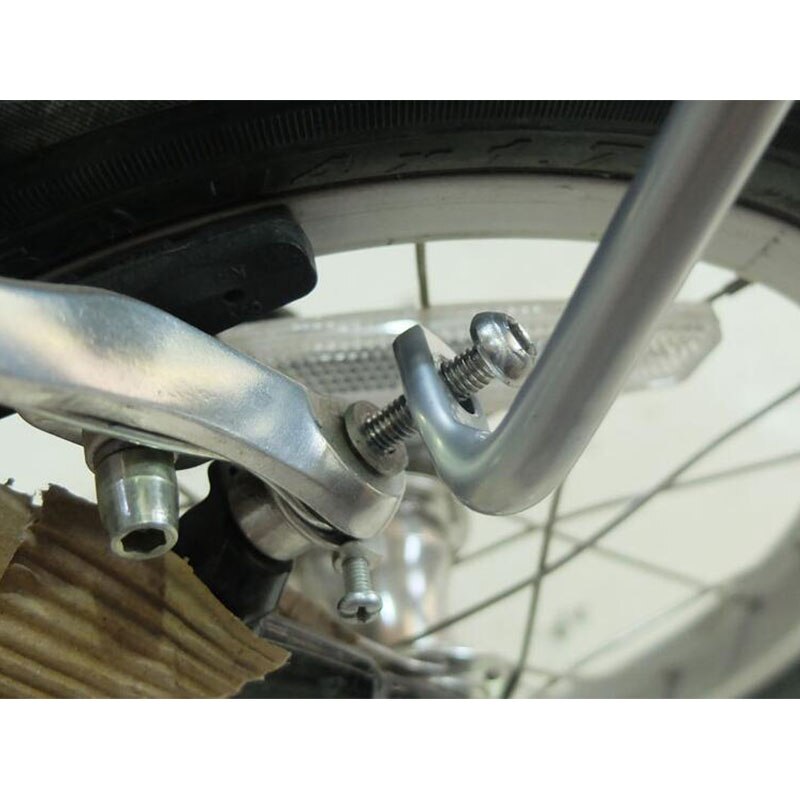 14 Inch 16 Inch Vouwfiets Achter Rekken K3 Voor Dahon Bya412 Aluminium Rear Plank Vouwfiets Achter Rack V Brake
