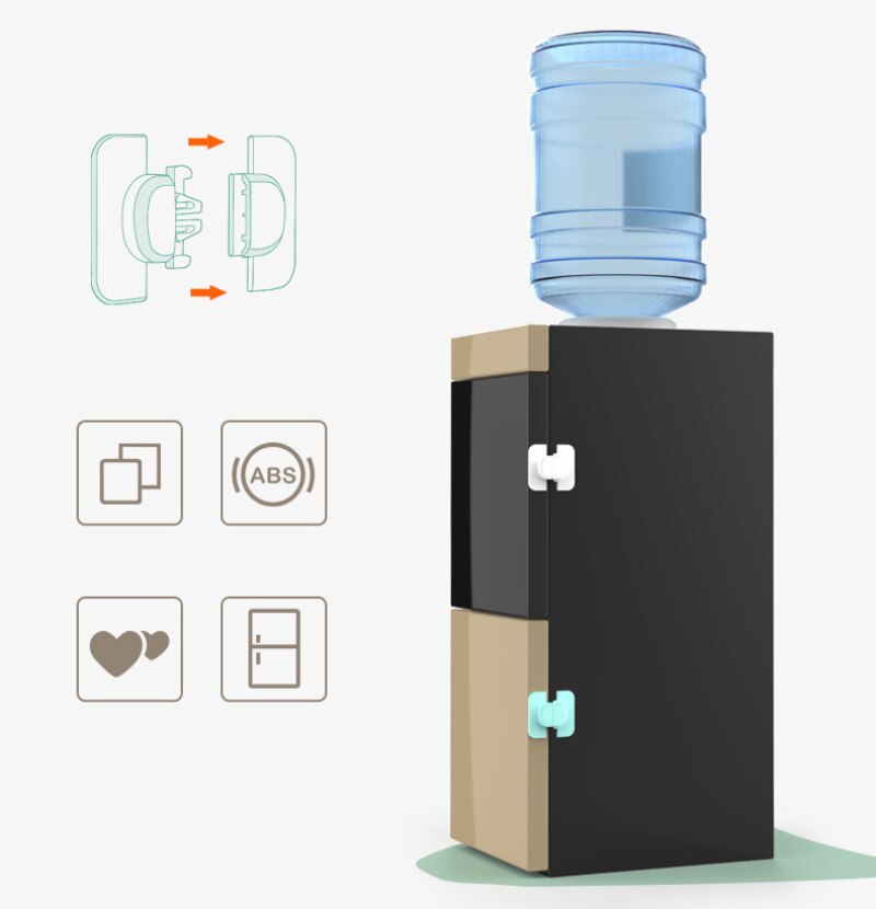 1pc wielofunkcyjny blokada bezpieczeństwa bezpieczeństwo dziecko niemowlę dziecko dzieci lodówka drzwi szufladowe szafka szafka bezpieczeństwo bezpieczeństwo malucha blokada bezpieczeństwa s