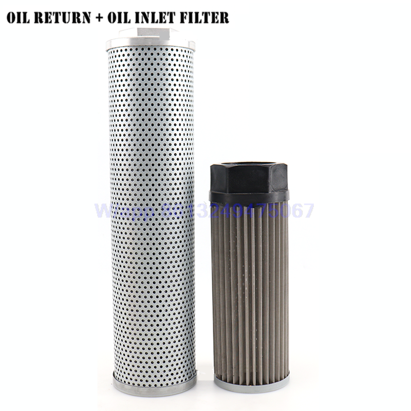 Für xcmg xe35u Bagger öl Diesel- Luftfilter Element Hydrauliköl Einlass Öl rücklauf Filter Element Pilot Filter Element Teile