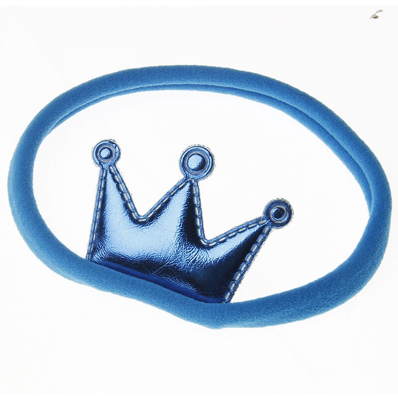 Kinderen baby kroonprinses nylon haarband hoofdband voor verjaardag festival carnaval feest kostuum accessoires: Diep blauw