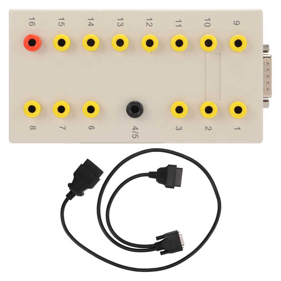 Boîte de dérivation OBD2, commutateur rapide, boîte de sortie à broches pour voiture