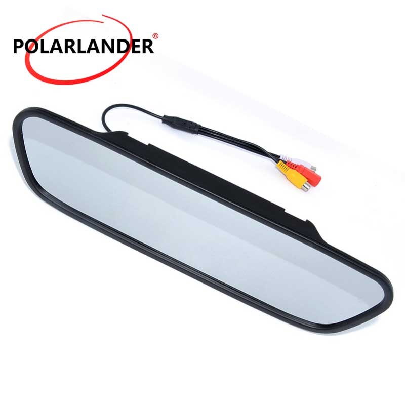 Écran LCD TFT 16:9 de 5 pouces, 480x234, 12V DC pour caméra de recul DVD et magnétoscope